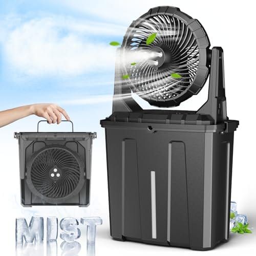 Ausic 9L Portable Misting Fan 20000mAh
